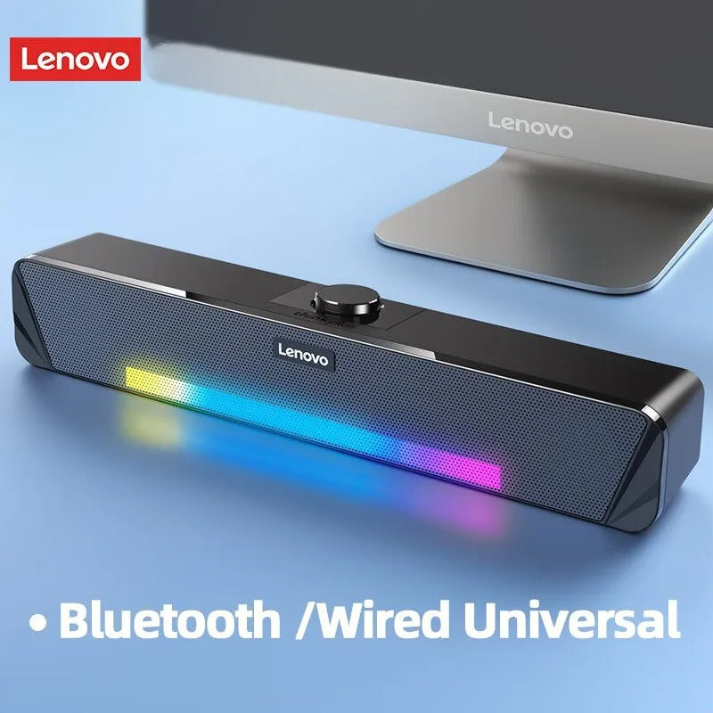 Original Lenovo TS33 Wired and Bluetooth 5.0 Speaker 360 Home Movie Surround Sound Bar