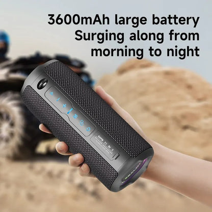 ZEALOT S49PRO Portable Bluetooth Speaker 20W IPX6 Waterproof Powerful Sound Box Bass Boost Dual