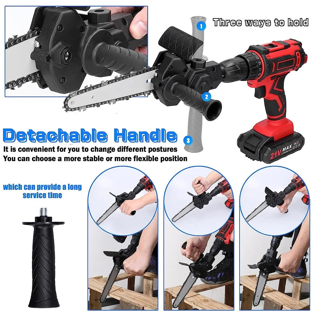 Home Portable Mini Chainsaw,Woodworking Trimming/Cutting Tools