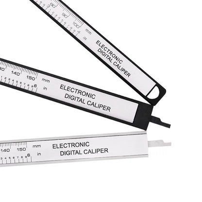 150mm 100mm Electronic Digital Caliper Carbon Fiber Dial Vernier Caliper Gauge