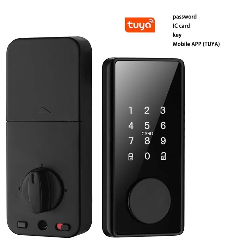 Digital Electronic Lock Biometric Fingerprint Door Lock Intelligent Lock Tuya App Remote